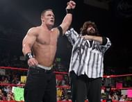 Mick Foley wore the same attire officiating Edge vs. John Cena back in 2006